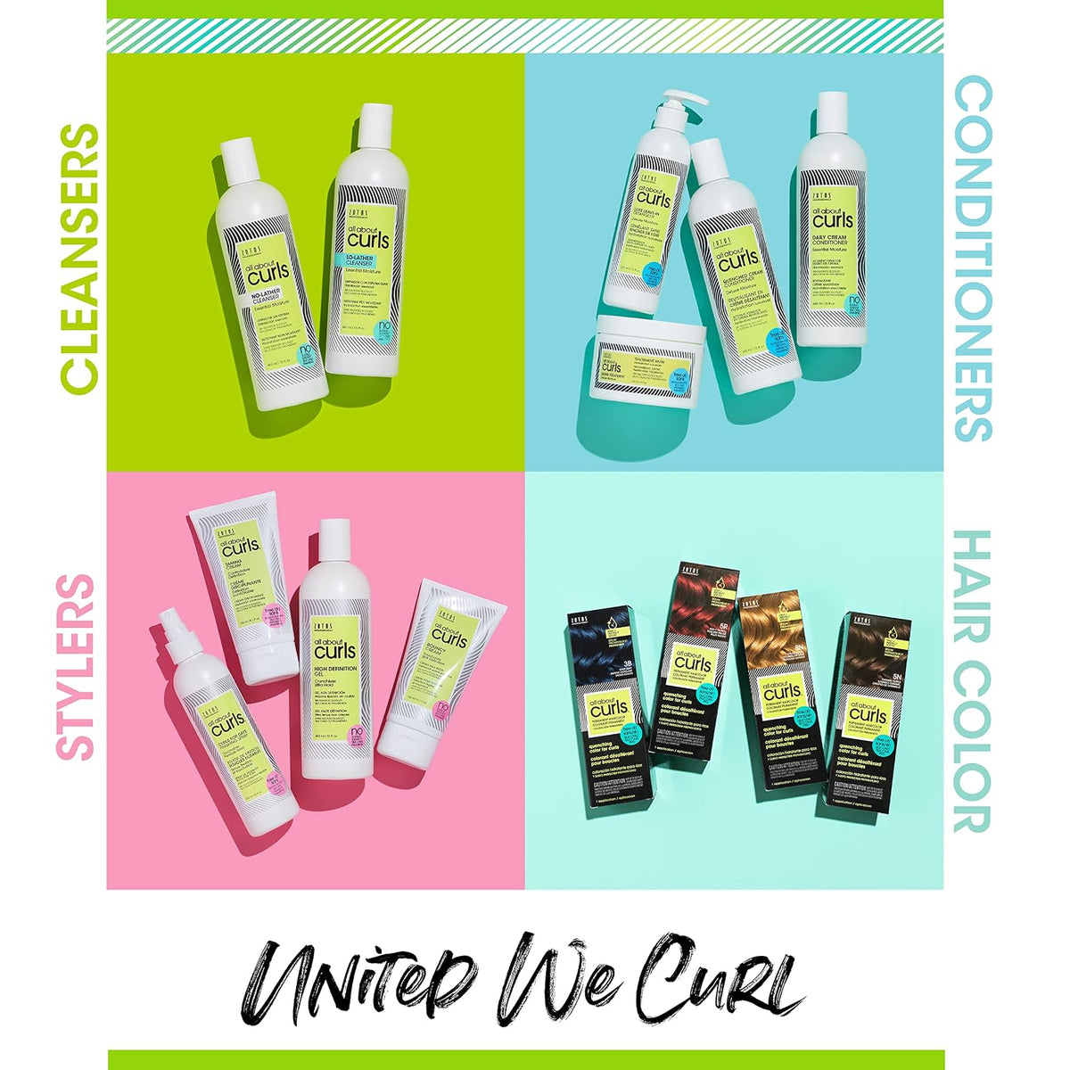 ALL ABOUT CURLS Boosting Foam | For Curly Hair | Lightweight Definition Hold | Volumizing Extra Fullness & Body | Vegan & Cruelty Free | Sulfate & Paraben Free