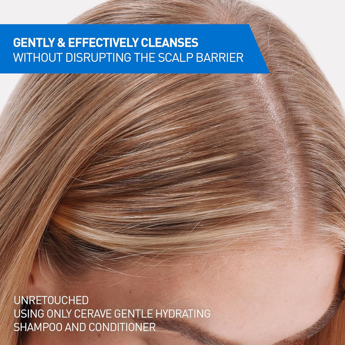 CeraVe Gentle Hydrating Shampoo with Hyaluronic Acid for Hair & Scalp, 19oz
